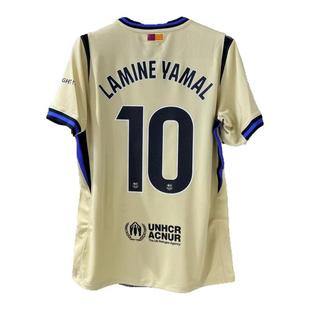 25-26巴萨主场球衣长袖短袖10号亚马尔14号拉什福德9号莱万足球服