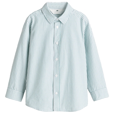 HM童装儿童男童衬衫春季演出服礼服内搭打底棉质长袖衬衣1289801