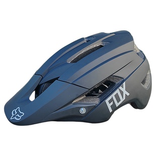 FOX头盔山地自行车骑行速降越野半盔一体成型青少年通用安全帽男