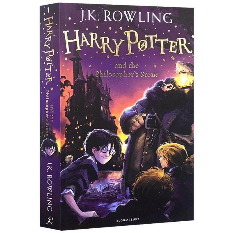 哈利波特系列全套英语原版Harry Potter与魔法石and the philosopher's Stone 1哈里全集第一部书籍小说英文魔法觉醒harrypotter
