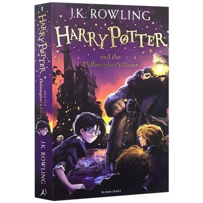 哈利波特与魔法石英语原版Harry Potter and the philosopher's Stone 1哈里全集第一部畅销书籍小说可典藏珍英文魔法觉醒
