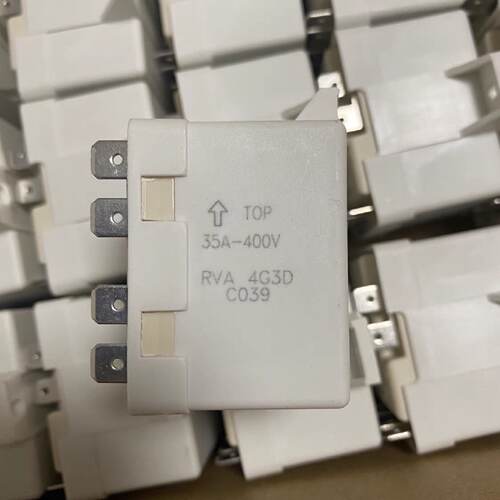 议价3P 220V 压缩机啓动继电器 RVA4G3D 35A-400V 全新原装进口正