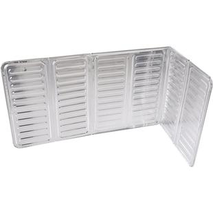 日式煤气灶台挡油板厨房防油贴纸炒菜防油溅铝箔耐高温隔油隔热板