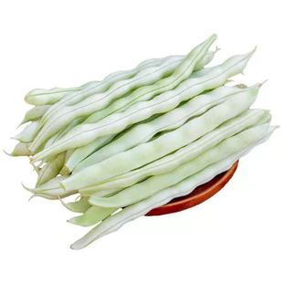白不老豆角新鲜东北架豆王老来少芸豆四季豆白架豆农家蔬菜1/5斤