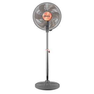 多丽家用落地扇可升降五档风力调节大风力金属六叶客厅电风扇