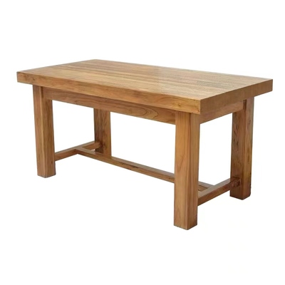 老榆木餐桌全实木餐桌椅老榆木家具仿古家具韩式家具实木餐桌组合