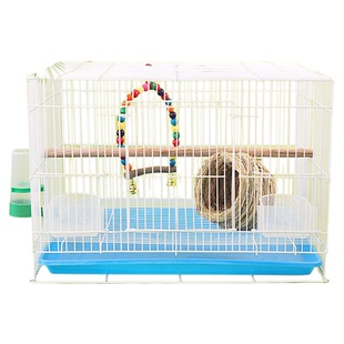 宠宠仔鸟笼虎皮鹦鹉绣眼芦丁鸡饲养笼大号别墅家用养殖大鸟笼子1