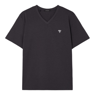 韩国代购GUESS男女共用凉感透气V领半袖T恤夏季短袖MQ2K9490