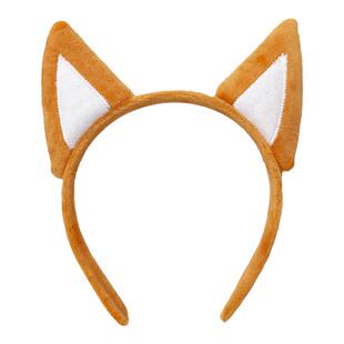 可爱小狗耳朵发箍柴犬头箍搞怪发卡洗脸发饰少女头饰小孩卡子甜美