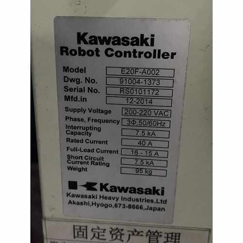 下单前咨询Kawasaki机器人控制器E20F-A002，型号9100