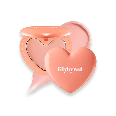 lilybyred爱心光腮红膏多用高光修容元气膨胀收缩黄皮