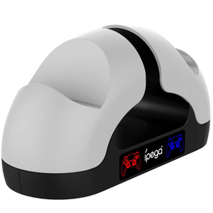 PS5游戏双手柄座充快充良值playstation原装手柄底座充电器座游戏散热风扇耳机挂架触点快充收纳支架配件