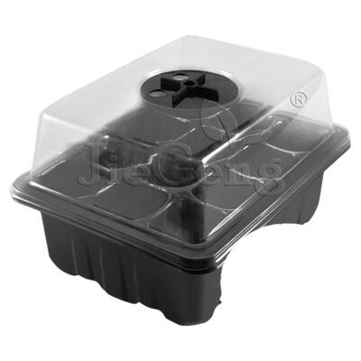 12孔育苗盒塑料三件套播种扦插