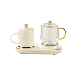 多功能双座养生杯双炉养生壶鸳鸯养生壶单独底座玻璃陶瓷杯身配件