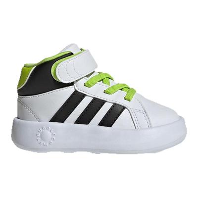 婴童GRAND COURT MID休闲运动鞋小白鞋adidas阿迪达斯官方轻运动