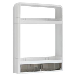 厨房置物架壁挂式免打孔油盐酱醋收纳挂墙上多功能调味品罐调料盒