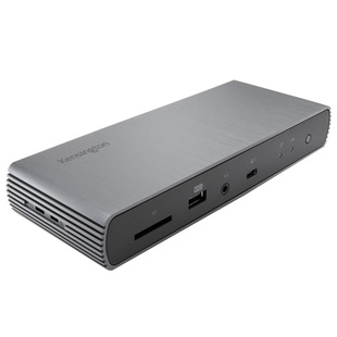 美国kensington 雷电4扩展坞typeC电脑USB4转换器双屏4K适用于MacBook拓展坞90W供电hdmi输出 thunderbolt4