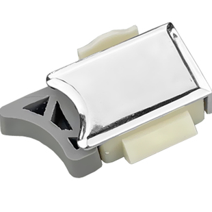 淋浴房易装式定位器浴室平移玻璃门轨道滑轮弹簧免打孔防撞胶配件