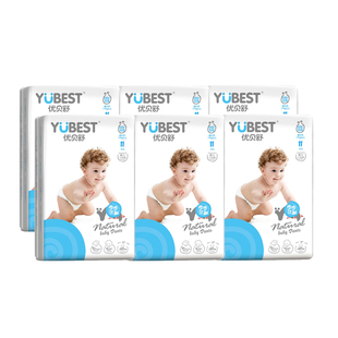 优贝舒优趣拉拉裤婴儿轻薄透气XXL码72片男女宝宝尿不湿干爽柔软