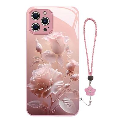 苹果全系钢化玻璃梦幻手机壳防摔