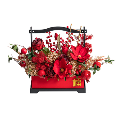 发财果仿真花年宵花摆件假花装饰