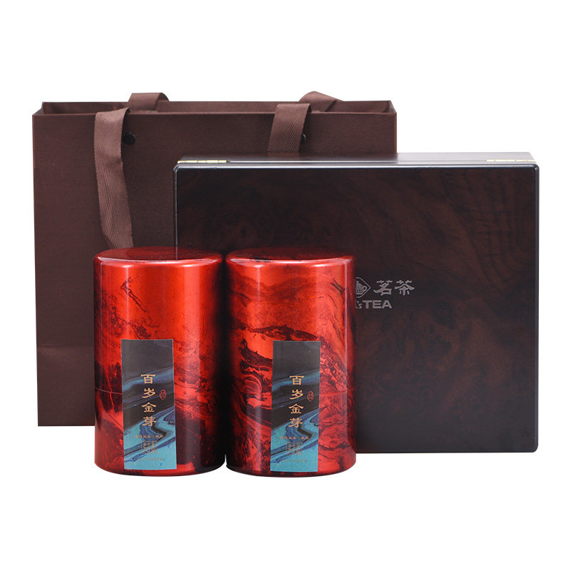 天福茗茶云南普洱百岁金芽