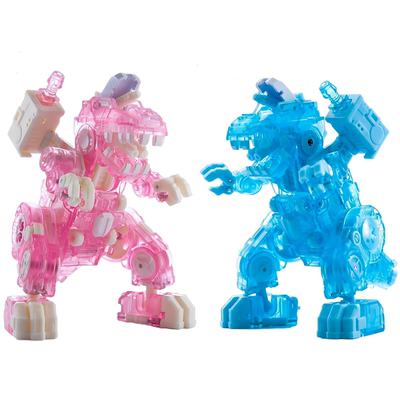 吴医生铁甲龙小比例变形玩具