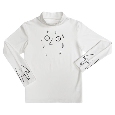 儿童T恤打底衫秋冬新款内搭保暖