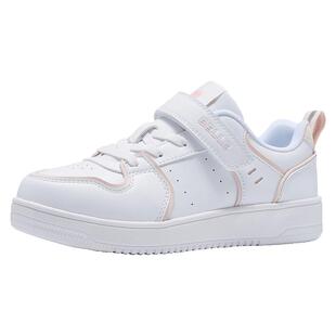 百丽童鞋女童小白鞋运动鞋春季小女孩粉色时尚洋气儿童休闲跑步鞋