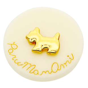 可爱小狗金属树脂纽扣毛衣皮衣装饰扣子西装衬衫毛呢大衣钮扣配件