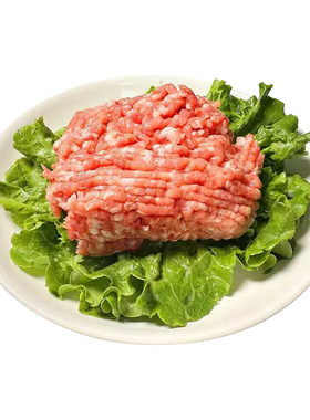 七环牧场新鲜猪肉馅瘦肉沫2肥8瘦