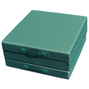 仰卧起坐垫子爬行垫体操海绵儿童二连三联体操训练户外折叠幼儿园