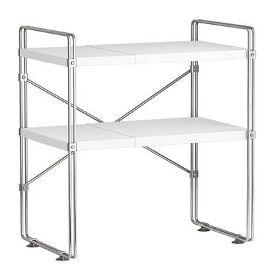 圣西陶可调节伸缩微波炉置物架