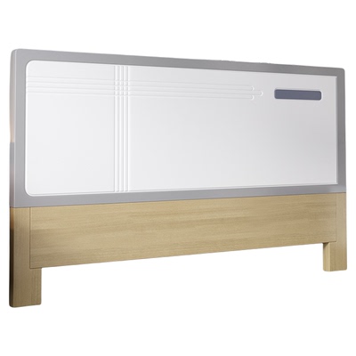 床头实木板1米8床头板靠背1米5床头单买经济型烤漆床头落地定制板