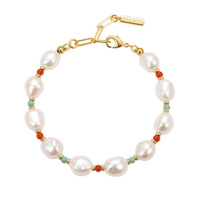 巴洛克淡水珍珠手链女小众轻奢