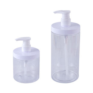 大容量洗衣液分装瓶按压瓶装洗衣液替换装专用大口径空瓶子收纳瓶