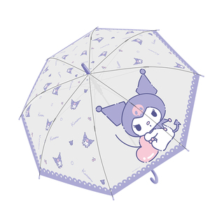 三丽鸥正版库洛米儿童雨伞小学生上学专用全自动长柄伞女生高颜值
