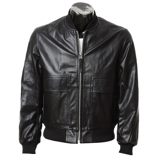 ICE PLAY 正品 男士时尚休闲潮牌真皮夹克外套皮衣 ZO21 6802