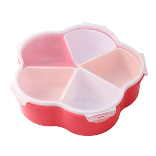 果盘家用2026新款客厅茶几水果盘瓜子防潮密封收纳盒干果盘糖果盒