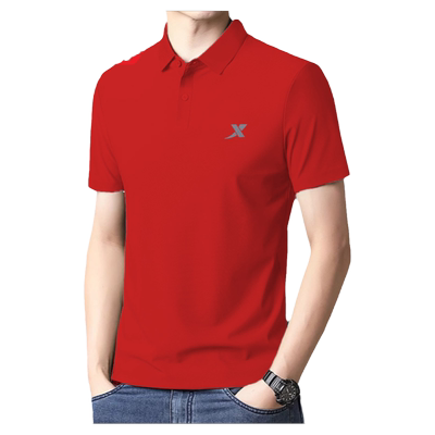特步短袖男冰丝速干polo衫