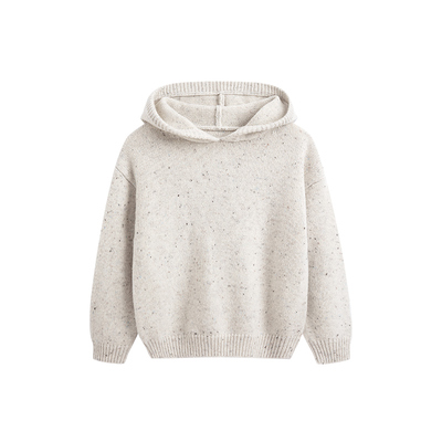 redcopper童装男童女童2025新款秋冬季儿童美式连帽羊毛衫毛衣潮