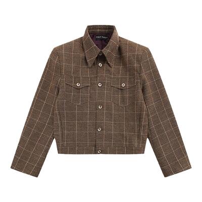 西部尖领秋冬百搭羊绒外套耐穿