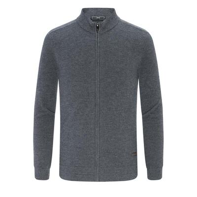 【100%丝光澳毛】emz鄂尔多斯秋冬商务休闲保暖针织衫毛衣外套男