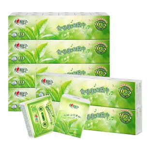 心心相印茶语手帕纸小包纸巾餐巾纸便携式印花香味型随身装可爱