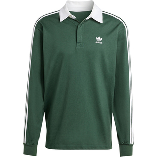 Adidas/阿迪达斯正品三叶草男士美式运动翻领POLO衫IZ2468