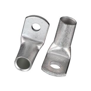 铜管端子焊接铜鼻子镀锡直角90度10/16/25/50/70/95-6/8接线端子