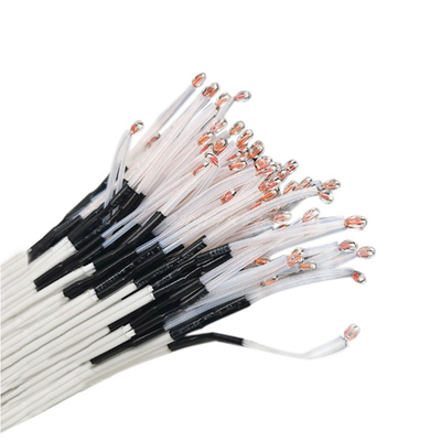 玻封电阻温度传感线带端子热敏