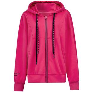 曼德诗宽松连帽开衫卫衣外套2024年秋装新款百搭韩系显瘦chic上衣