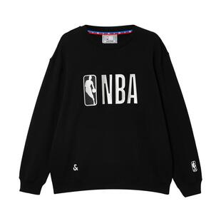 tq区绫致杰克琼斯NBA联名秋冬男卫衣印花休闲圆领长袖上衣