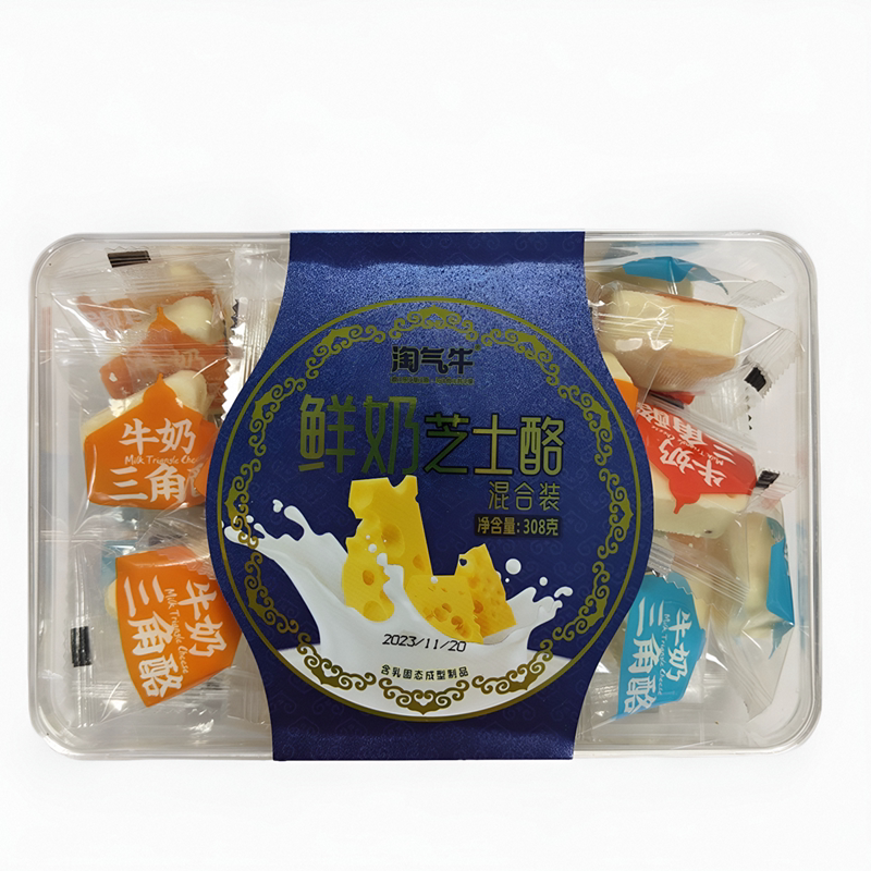 淘气牛三角芝士酪内蒙特产